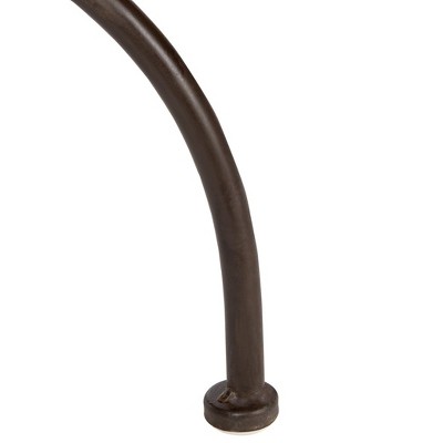 Semly Unearthed Rust 3-Piece Iron Outdoor Bistro Set