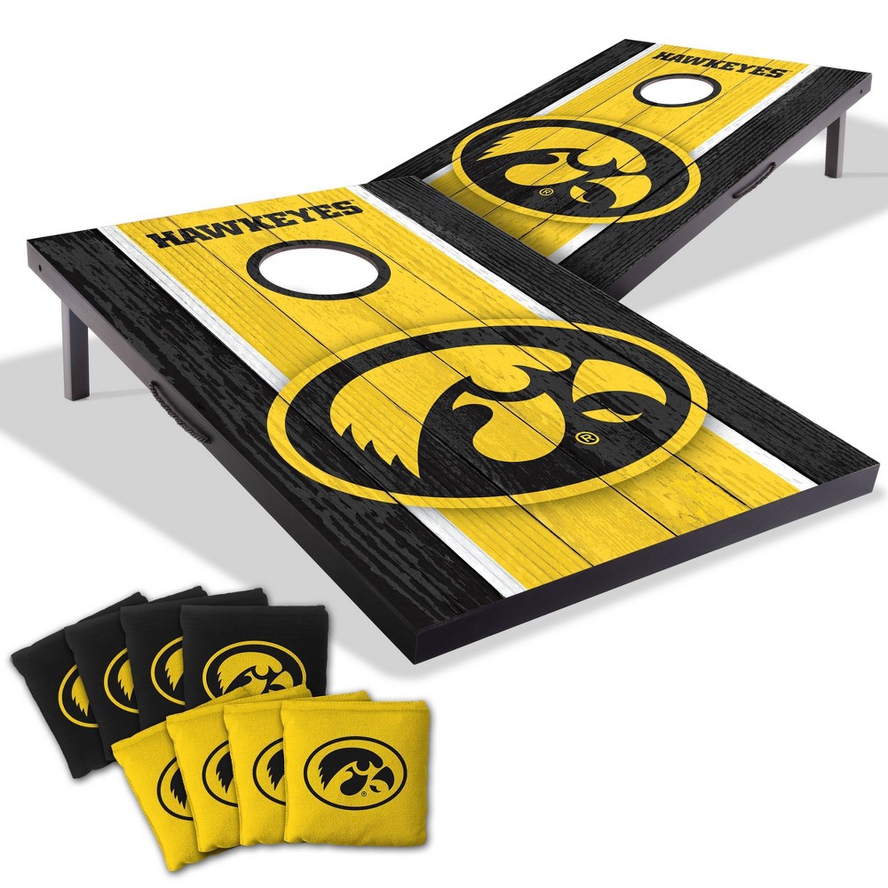 NCAA Iowa Hawkeyes 2'x3' MDF Toss Game Set