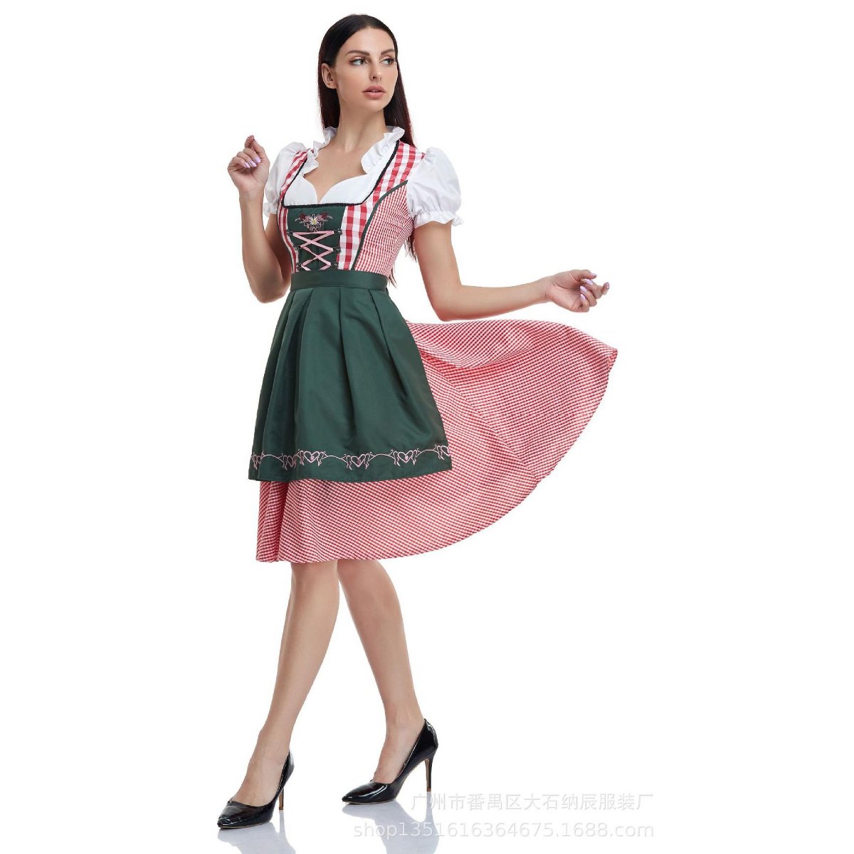 Женские платья YesFashion Women Dress Traditional Dress Costume 2 Pcs Dress — фото 4