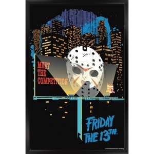 Trends International Friday the 13th: Seasons of Scare - Billboard Framed Wall Poster Prints - 1 of 4