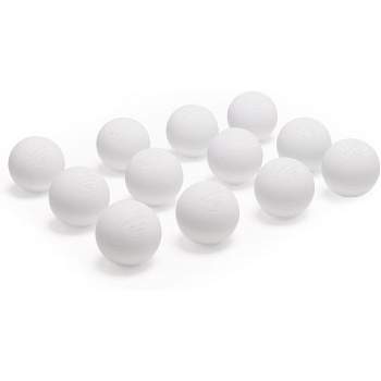 Champion Sports Official Lacrosse Balls - 12 Pack - White