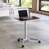Seville Classics airLIFT  XL Pneumatic Sit-Stand Mobile Desk Cart - 2 of 4