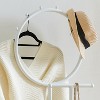 Kings Brand Furniture Valet Clothes Stand with Storage Tray, Towel Rack, Blanket Drying Holder for Bedroom, Laundry Room & Bathroom - 3 of 4
