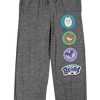 We Baby Bears Characters and Title Logo Men's Heather Gray Graphic Sleep Pants - 2 of 4