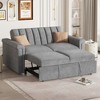 Convertible Soft Cushion Sofa Pull Bed ,for Two People to Sit On - 2 of 4