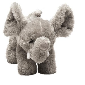 Wild Republic Hug'ems African Elephant Stuffed Animal, 7 Inches - 1 of 1