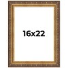 PosterPalooza | Museum Gold Picture Frame - UV Acrylic, Foam Board Backing, Hanging Hardware - 2 of 4