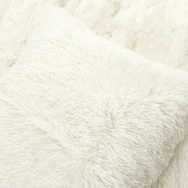Emma Faux Fur Comforter Set - Lush Décor, 4 of 12