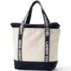 Lands' End Zip Top Canvas Tote Bag - 4 of 4