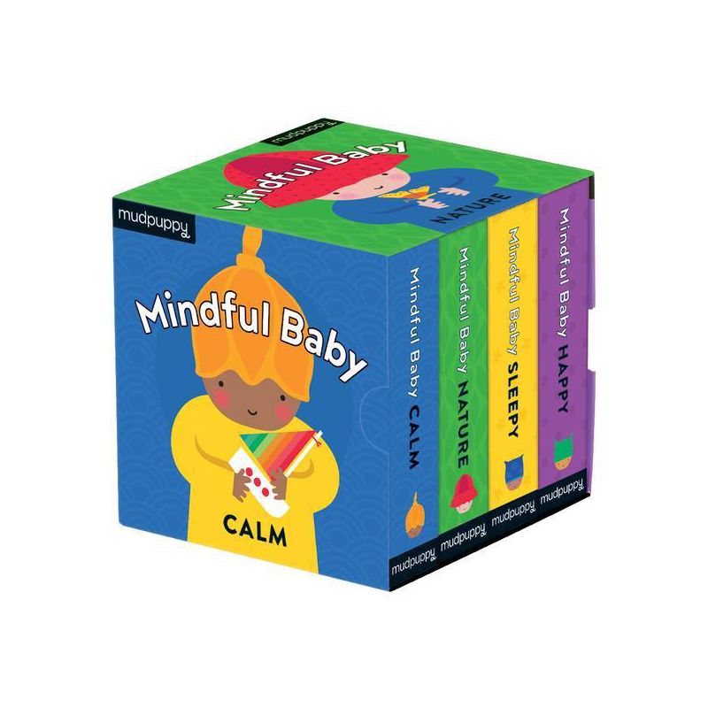 Mindful Baby Board Book Set - by  Aimee Chase & Mudpuppy, 1 of 2