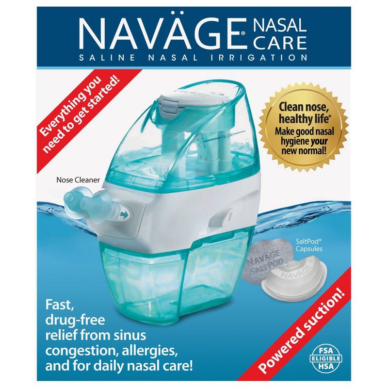 NAVAGE NASAL CARE Nose Cleanser and SaltPods, 3 of 7