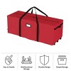 Hastings Home Storage Bag for 12-ft Artificial Trees - Canvas Duffel with Wheels - image 4 of 4