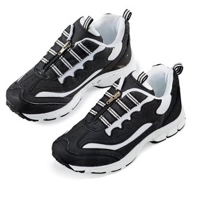 Collections Etc Zip-front Sneakers - 1 of 4