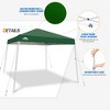 EAGLE PEAK Slant Leg Pop-up Canopy Tent Easy One Person Setup Instant Outdoor Beach Canopy Folding Portable Sports Shelter - 4 of 4