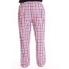 #followme Men's Poplin Pajamas - Buffalo Plaid Pajama Pants for Men with Pockets- Lounge & Sleep PJ Bottoms - 3 of 3