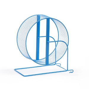 90013 Wire Mesh Hamster/Gerbil Wheel Toy for Small Animals, 8-Inch, Colors Vary - 1 of 4