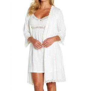 Women's Leslie Three Quarter Sleeve Robe - Twelve Eighty Eight - 1 of 3