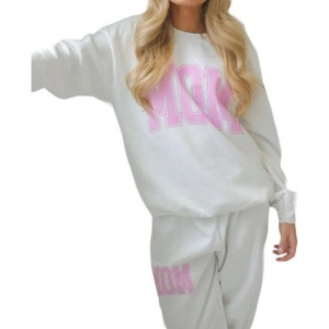 Women's Mom Block Sweatshirt - FRIDAY + SATURDAY - 1 of 4