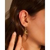 Molenia 14K Gold Moon and Star Earrings for Women, 925 Sterling Silver Crescent Dangle Drop Earrings Mother's Day Birthday Gifts for Her Women Mom - 2 of 4