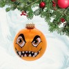 Christmas By Krebs 3.25 In Monster Faces Ball Ornament Halloween Tree Ornaments - 2 of 3