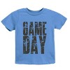 Game Day Block Distressed - Youth Short Sleeve Graphic T-Shirt - 3 of 4