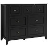 7 Drawers Dresser for Bedroom, Storage Dressers Organizer, Farmhouse Wood Chest of Drawers for Living Room Bedroom - 4 of 4
