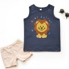 The Juniper Shop Mini Smiley Lion Paws Toddler Tank - 3 of 4