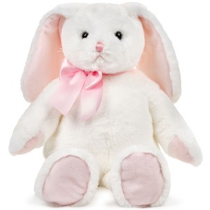 Bearington Loppy The Stuffed Bunny Plush, 16 Inch Pink Bunny Stuffed Animal, Stuffed Bunnies - 1 of 4