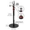 Artograph Height Adjustable Projector Stand, Art Monopod for Digital Projector, Camera, or Lights, Includes Cell Phone Holder for Smartphone - 2 of 4