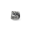 Black Bow Jewelry Sterling Silver Dream, Believe and Succeed 3-Sided Bead Charm - 2 of 4