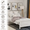 NicBex Twin Platform Bed Frame with Headboard and Footboard for Kids,Under Bed Storage,Wood Slats Support,No Box Spring Needed,Easy Assembly - 3 of 4