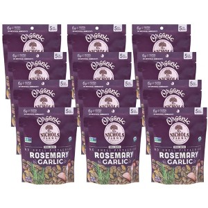 Nichols Farms No Shell Pistachios Rosemary and Garlic - Case of 12/5 oz - 1 of 4