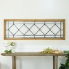 VIP Metal 47.25 in. Brown Grate Wall Decor - 2 of 4