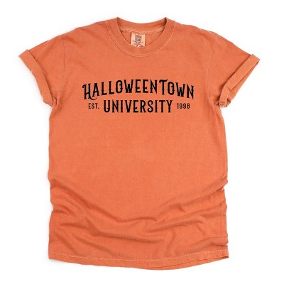 Simply Sage Market Halloween Town University Garment Dyed Tee - M - Yam