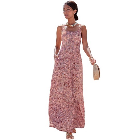 LASCANA Women's Spaghetti Strap Maxi Dress - image 1 of 4