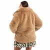 June + Vie by Roaman's Faux Fur Coat - 3 of 4