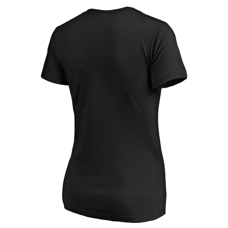 NFL Las Vegas Raiders Short Sleeve V-Neck Plus Size T-Shirt, 2 of 4