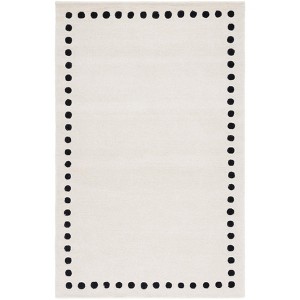 Metro MET913 Hand Tufted Indoor Area Rug - Ivory/Black - 8'x10' - Safavieh - 1 of 4