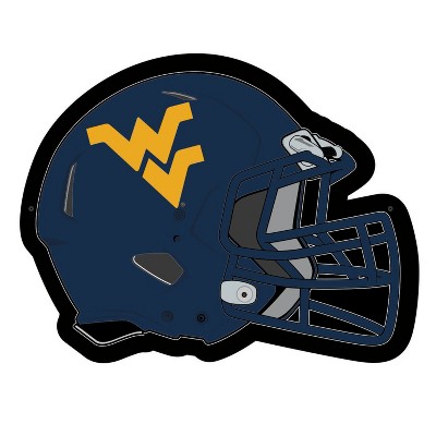 Evergreen Ultra-Thin Edgelight LED Wall Decor, Helmet, West Virginia University- 19.5 x 15 Inches Made In USA