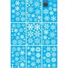 Wrapables Snowflake Window Clings Decal Stickers, Christmas Winter Decoration for Glass Windows, 9pc Starry - 2 of 4