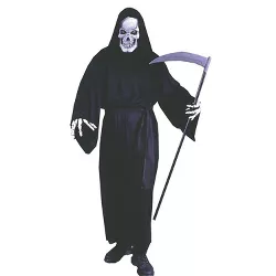 Halloween Express Men's Grave Reaper Halloween Costume Black - Size One Size Fits Most - Black