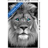 Trends International Reinders: Animals - Blue Eyed Lion Unframed Wall Poster Prints - 3 of 4