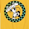 Boys' - Disney - Mickey Skateboarding Checkered Circle Short Sleeve Graphic T-Shirt - 2 of 4