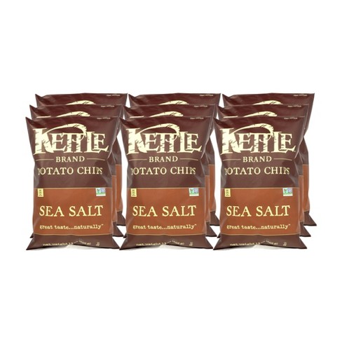 Sea Salt Potato Chips, 13 oz, Kettle Brand