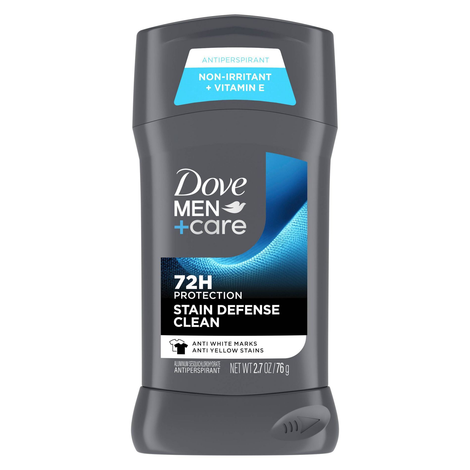 Dove Men+Care 72hr Antiperspirant & Deodorant Stick - Stain Defense Clean - 2.7oz