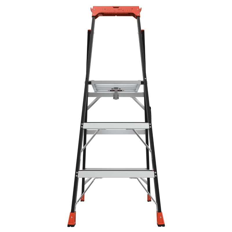 Little Giant Ladder Systems 5&#39; ANSI Type IAA 375lb rated fiberglass Stepstool Gray, 4 of 7