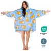 The Bare Homey - Adult Wearable Blanket - Fleece Side Pockets - 4 of 4