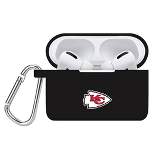 NFL Kansas City Chiefs Apple AirPods Pro Compatible Silicone Battery Case Cover - Black