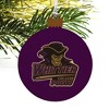 Whittier College Primary Logo Wood Christmas Tree Holiday Ornament - 4 of 4