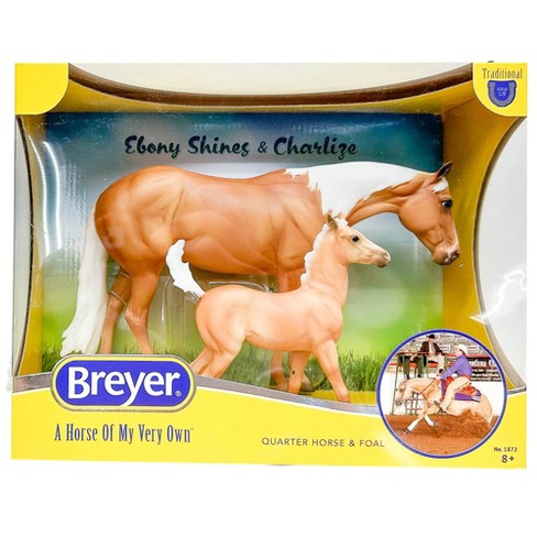 Breyer Horses The Traditional Series Ebony Shines And Charlize Target